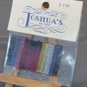 Joshua's Lifestyle Collectibles Miniature Navajo Rug/NIB